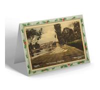 CHRISTMAS NOTELET - Vintage Devon - The Promenade, Kingsbridge (ac)
