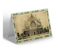 CHRISTMAS NOTELET - Vintage Devon - The West Front, Exeter Cathedral