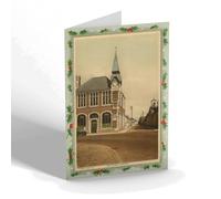 CHRISTMAS NOTELET - Vintage Dorset - East Street, Wareham (b)