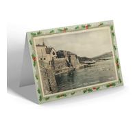 CHRISTMAS NOTELET - Vintage Dorset - Lyme Regis looking East (b)