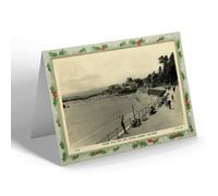CHRISTMAS NOTELET - Vintage Dorset - Marine Walk & Jane Austen's Corner, Lyme Regis