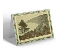 CHRISTMAS NOTELET - Vintage Dorset - Swanage. The Undercliff Walk
