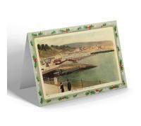 CHRISTMAS NOTELET - Vintage Dorset - The Cobb, Looking East, Lyme Regis (b)