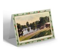 CHRISTMAS NOTELET - Vintage Durham - Mowbray Park, Sunderland (b)