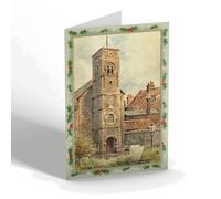 CHRISTMAS NOTELET - Vintage Durham - St. Peter's, Monkwearmouth, Sunderland