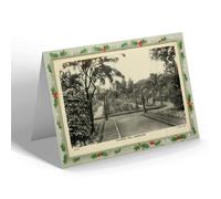 CHRISTMAS NOTELET - Vintage Durham - Thompson Park, Sunderland (a)