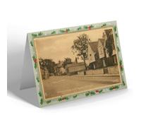 CHRISTMAS NOTELET - Vintage Essex - Priory Cottage and Square, St. Osyth