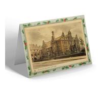 CHRISTMAS NOTELET - Vintage Essex - Technical College, East Ham (b)