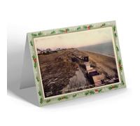 CHRISTMAS NOTELET - Vintage Essex - The Cliffs and Sands, Holland-on-Sea (ac)