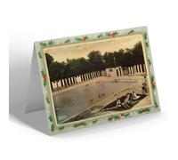 CHRISTMAS NOTELET - Vintage Essex - The Sun Lido, Braintree (b)