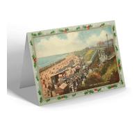 CHRISTMAS NOTELET - Vintage Essex - West Sands, Clacton-on-Sea (a)