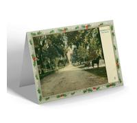 CHRISTMAS NOTELET - Vintage Florida USA - Jacksonville. Park Avenue