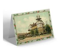 CHRISTMAS NOTELET - Vintage Florida USA - St Petersburg. Detroit Hotel