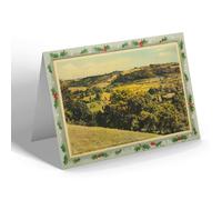 CHRISTMAS NOTELET - Vintage Gloucestershire - From Wotton Hill, Wotton under Edge b