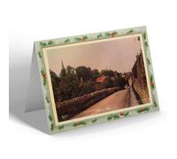 CHRISTMAS NOTELET - Vintage Gloucestershire - Holloways, Bisley (b)