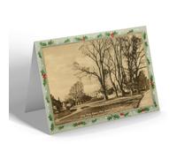 CHRISTMAS NOTELET - Vintage Gloucestershire - The Five Elms, The Green, Stone