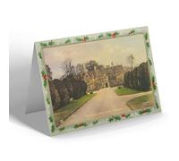 CHRISTMAS NOTELET - Vintage Gloucestershire - The Manor House, Upper Slaughter (ac)