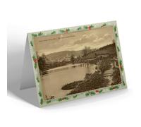 CHRISTMAS NOTELET - Vintage Gloucestershire - View from Hack Mill Wotton under Edge