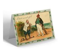 CHRISTMAS NOTELET - Vintage Golf - I Don't Mind If I