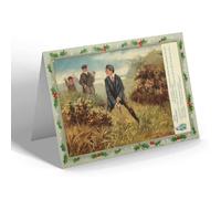CHRISTMAS NOTELET - Vintage Golf - Well Jones Told Me... He Was A L-Lucky Beggar!