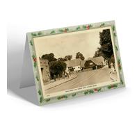 CHRISTMAS NOTELET - Vintage Hampshire - Beach Road and Manor Road, Hayling Island