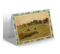 CHRISTMAS NOTELET - Vintage Hampshire - Forest Ponies, Lyndhurst