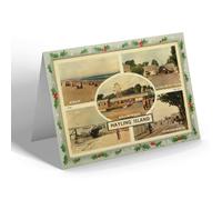 CHRISTMAS NOTELET - Vintage Hampshire - Hayling Island (b)