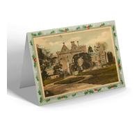 CHRISTMAS NOTELET - Vintage Hampshire - Palace House, Beaulieu, New Forest