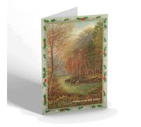 CHRISTMAS NOTELET - Vintage Hampshire - Ponies In The New Forest