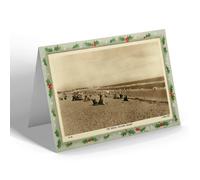 CHRISTMAS NOTELET - Vintage Hampshire - The Beach, Hayling Island