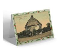 CHRISTMAS NOTELET - Vintage Hampshire - The Old Round House, Hermitage, Emsworth