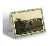 CHRISTMAS NOTELET - Vintage Herefordshire - General View Of Grosmont, Hereford