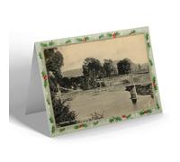 CHRISTMAS NOTELET - Vintage Herefordshire - Hereford. The Victoria Bridge