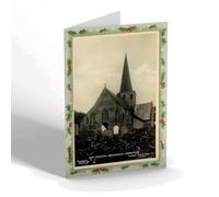 CHRISTMAS NOTELET - Vintage Herefordshire - The Church, Grosmont, Hereford