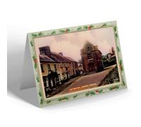 CHRISTMAS NOTELET - Vintage Herefordshire - The Town Hall, Grosmont, Hereford (b)