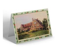 CHRISTMAS NOTELET - Vintage Hertfordshire Bishop's Stortford College. Pearce House b