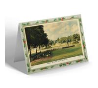 CHRISTMAS NOTELET - Vintage Hertfordshire - Gardens The Campus Welwyn Garden City b