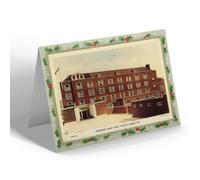 CHRISTMAS NOTELET - Vintage Hertfordshire Homestead Court Hotel Welwyn Garden City b