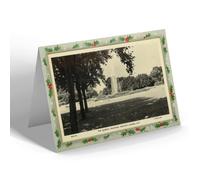 CHRISTMAS NOTELET - Vintage Hertfordshire - Queen's Fountain, Welwyn Garden City (b)