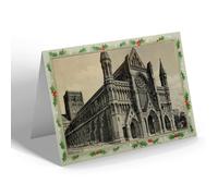 CHRISTMAS NOTELET - Vintage Hertfordshire - St. Albans. The Abbey (a)