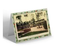 CHRISTMAS NOTELET - Vintage Hertfordshire - Temple Wood School, Welwyn Garden City b