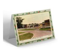 CHRISTMAS NOTELET - Vintage Hertfordshire - The Howard School, Welwyn Garden City b