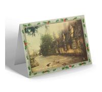 CHRISTMAS NOTELET - Vintage Huntingdonshire - The Rider Way, Hemingford Abbots (b)