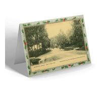 CHRISTMAS NOTELET - Vintage Indiana USA - Richmond. View in Glen Park