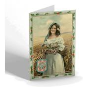 CHRISTMAS NOTELET - Vintage Iowa USA - Pride of the Hawkeye State