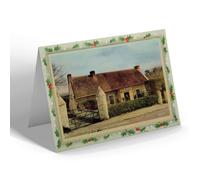 CHRISTMAS NOTELET - Vintage Ireland - An Irish Farm Cottage Near Draperstown (b)