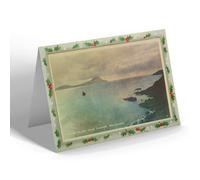CHRISTMAS NOTELET - Vintage Ireland - Clare Island from Currane, Mallaranny (b)