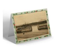 CHRISTMAS NOTELET - Vintage Ireland - The Harbour and Mourne Mountains, Kilkeel