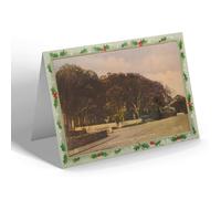 CHRISTMAS NOTELET - Vintage Isle of Man - Governors Bridge, Onchan (b)
