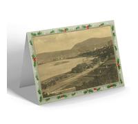 CHRISTMAS NOTELET - Vintage Isle of Man - Ramsey. Mooragh Park and Lake